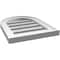 Ekena Millwork Round Top Surface Mount PVC Gable Vent: Functional, w/ 2"W x 1-1/2"P Brickmould Frame, 14"W x 18"H GVPRT14X1802SF - alternate 5
